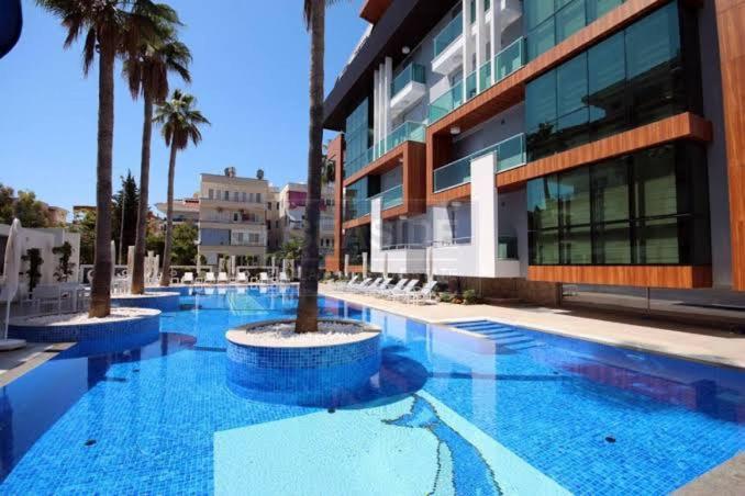 Luxury Flat 2 Mins From Beach Alanya Kültér fotó
