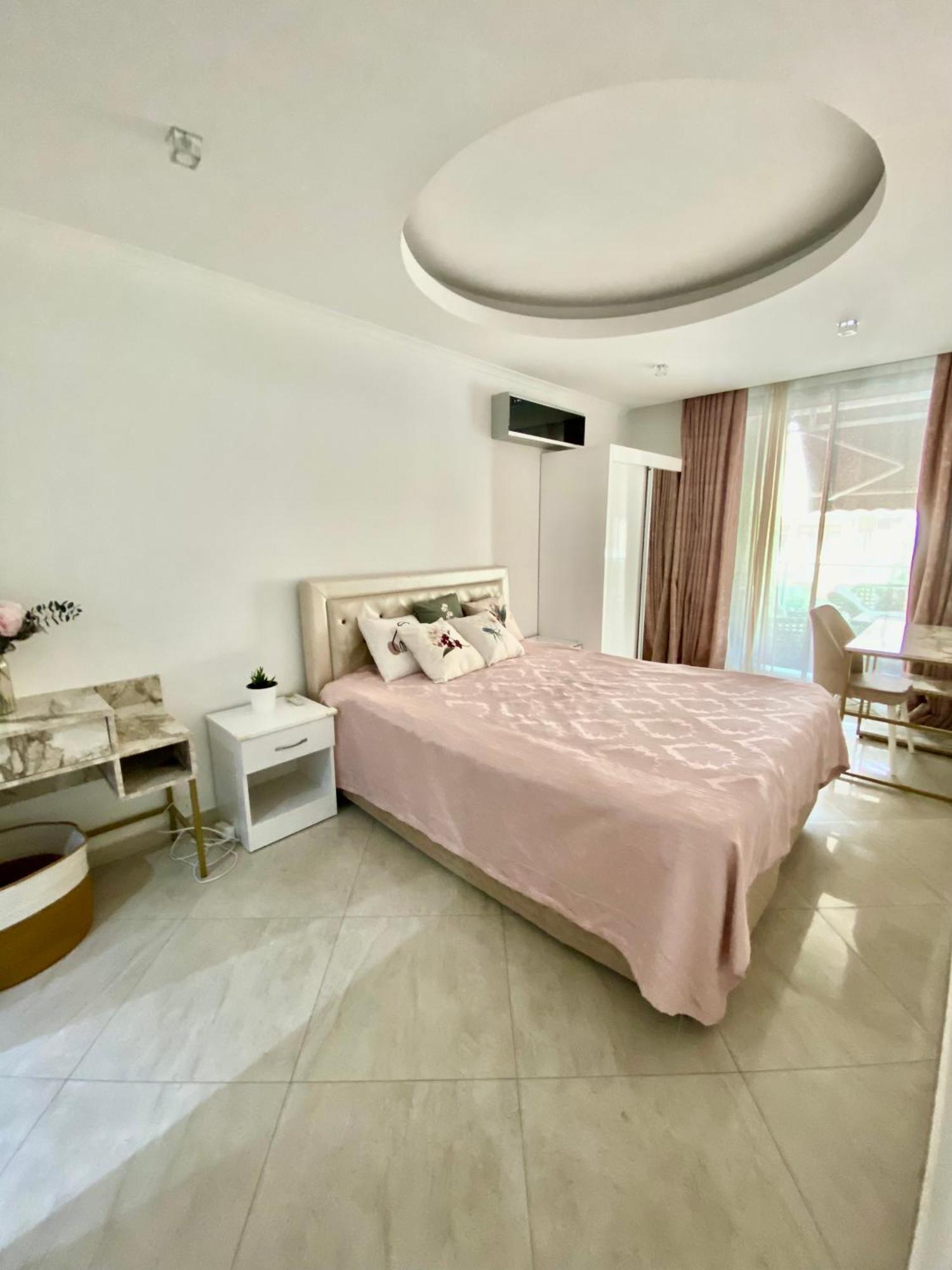 Luxury Flat 2 Mins From Beach Alanya Kültér fotó